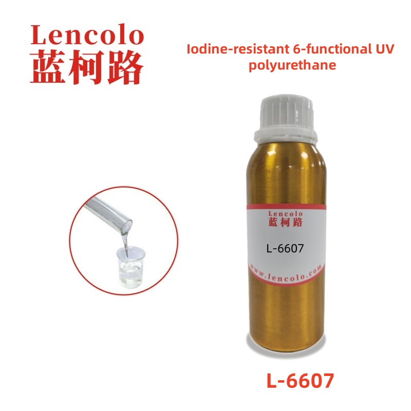 L-6607   Iodine-resistant 6-functional UV polyurethane