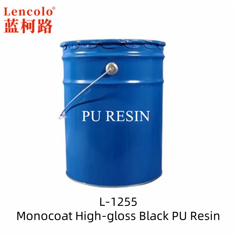 L-1255  Monocoat High-gloss Black PU Resin